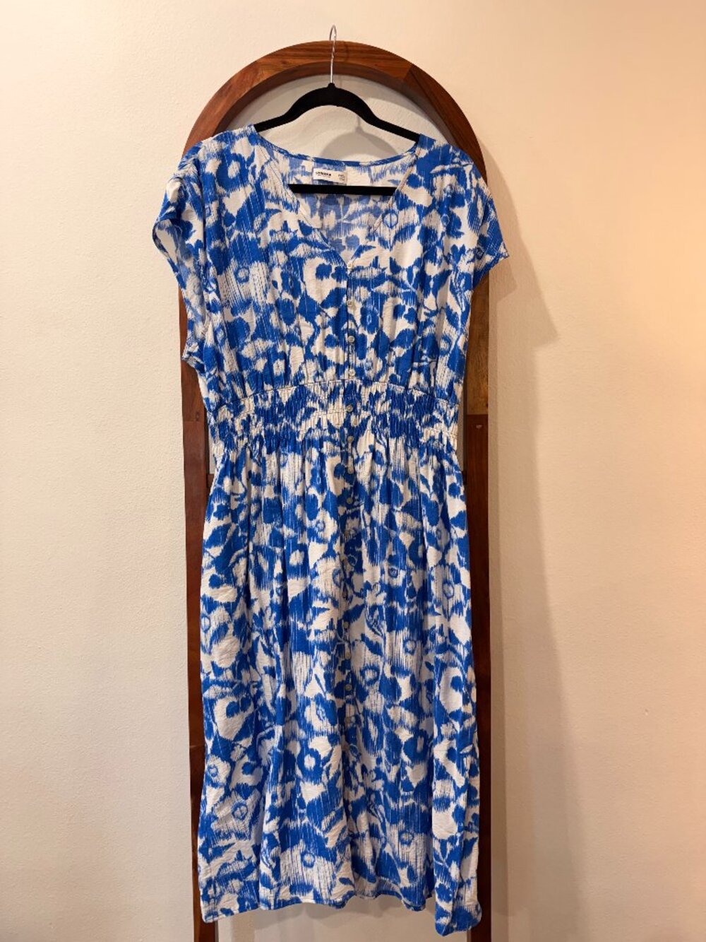 Petite Sonoma Goods For Life Smock Button Midi Dress - Size XXL